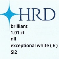 zum Artikel Brillant 3ex HRD River SI2 1,01ct Einkaräter, D7052