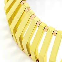 zum Artikel Seltenes Design-Armband 14K Gelbgold-Rotgold, K2100
