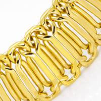 zum Artikel Goldarmband Fantasie Muster massiv 18K Gold, K2500
