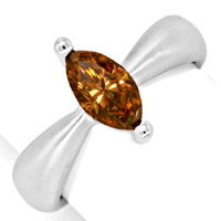 zum Artikel 1,3 Carat Navette Diamant-Ring Handarbeit 18K Weißgold, R3030