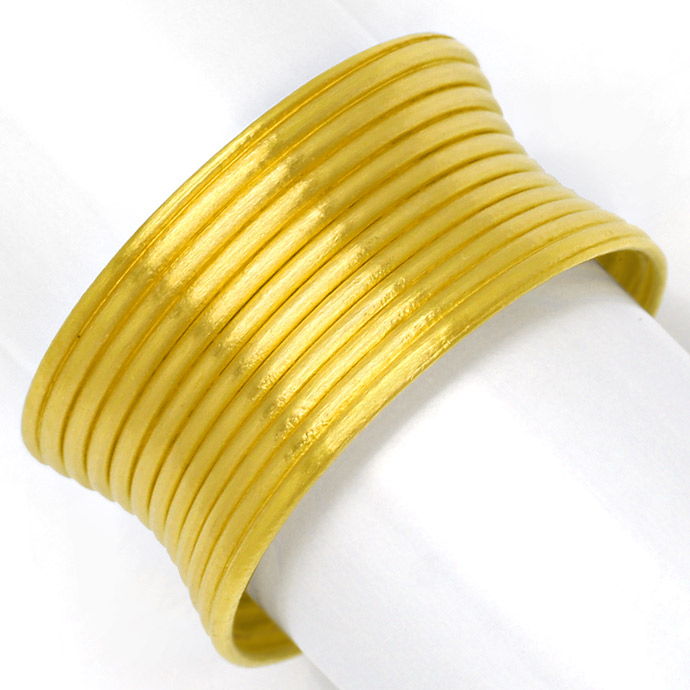 Niessing Ring Tarent Konkav Spiralenmuster 900 Gelbgold, aus Designer-Goldringe Platinringe