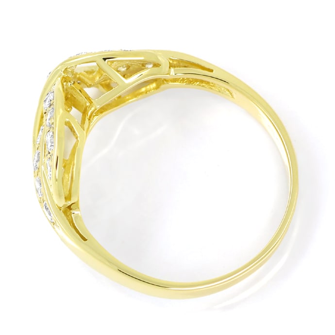 Foto 3 - Design-Diamantring Gelbgold mit 0,60ct Brillanten, S1876