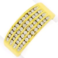 zum Artikel Eleganter Diamantring mit 0,50ct Brillanten in Gelbgold, S2219