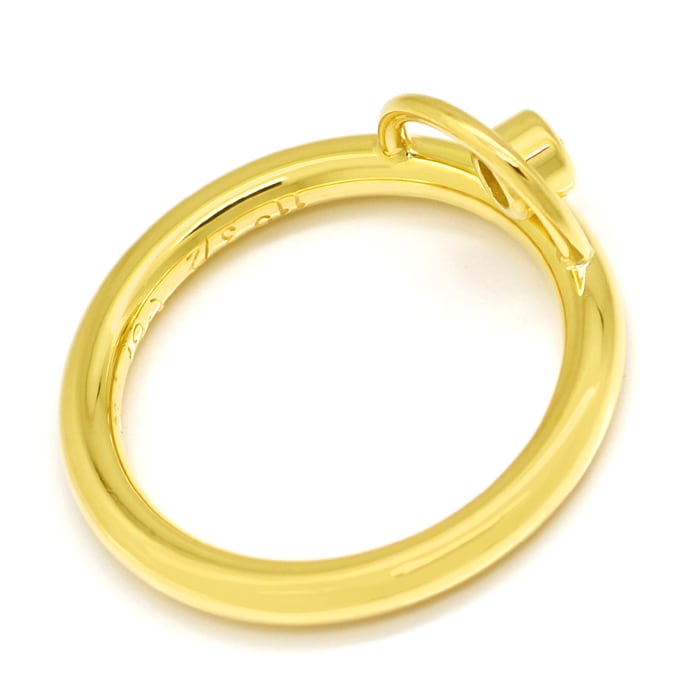 Foto 3 - Formvollendeter Designer-Ring mit Brillant 18K Gelbgold, S2244