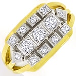 Hochwertiger Handarbeits-Goldring 0,57ct Diamanten