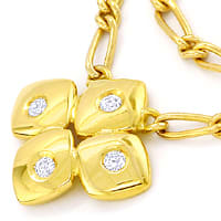 zum Artikel Elegantes Collier lupenreine Brillanten 18K Gelbgold, S2542