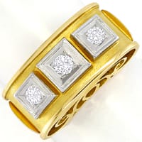 zum Artikel Hochwertiger antiker Diamantring mit 0,30ct Diamanten, S2598