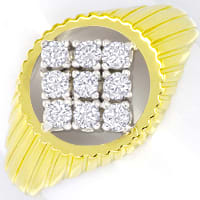 zum Artikel Schicker Gold-Diamantenring 0,33ct Brillanten, S2946