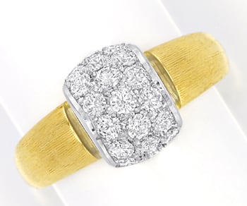 Foto 1 - Designer-Bandring 0,96ct Diamanten 18K Gold, S2960