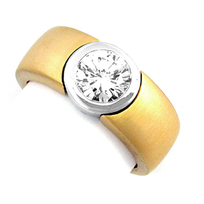 Neu! 1,3ct Brillant-Ring Traumbrillanz, aus Designer-Solitär-Diamantringe Brillantringe