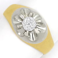 zum Artikel Halbkaräter Gold-Ring 0,56 Altschliff Diamant Wesselton, S9098
