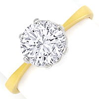 zum Artikel Klassischer Diamantring mit imposantem 1,65ct Brillant, S9664