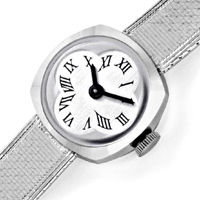zum Artikel Loridal Damen-Armbanduhr, 18 Karat Weißgold Handaufzug, U1592