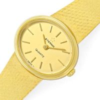 zum Artikel Eterna Damen Uhr Milanaise Armband, massiv 18K Gelbgold, U2264