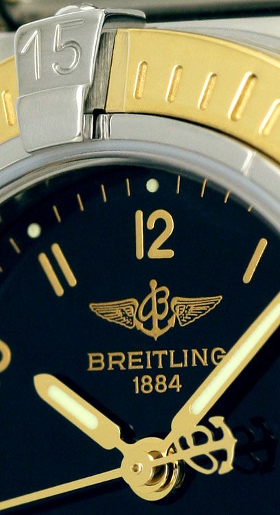 Foto 3 - Breitling Callistino Rouleaux Band Stahl-Gold Damen Uhr, U2272