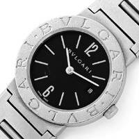 zum Artikel Bulgari Bvlgari Damen-Armbanduhr mit Datum in Edelstahl, U2438
