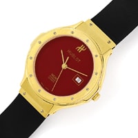 zum Artikel Hublot Classic 32mm Medium Armbanduhr in Gold Kautschuk, U2577