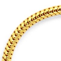zum Artikel Schlangenkette 45cm massiv 18K Gelbgold, Z0001