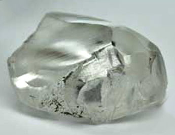 Foto 1, Diamant mit 198 Carat in Letseng Mine gefunden