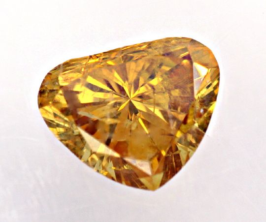 Diamant Herz Schliff, Heart Cut Diamond, Orange