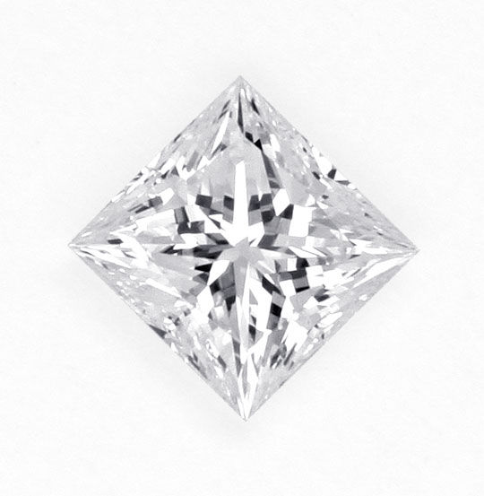 Princessschliff, Prinzess Cut Diamond, Profile Cut