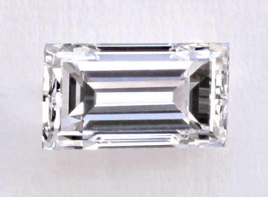 Diamant Baguetteschliff, Baguette Cut Diamond, Rechteckschliff