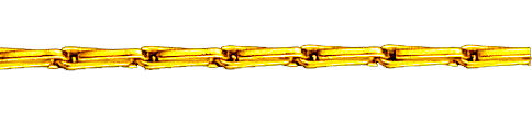 Haferkorn Muster in Gelbgold als Kette oder Armband