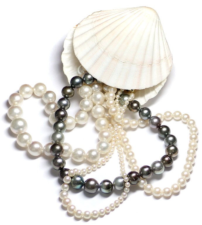 ECHTHEIT von Akoya Perlen, Tahiti Perlen und Suedsee Perlen