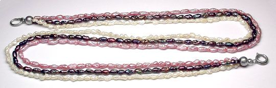 Süßwasser-Zucht-Perlen Suesswasser-Perlenketten Perlarmband Perlenarmbänder
